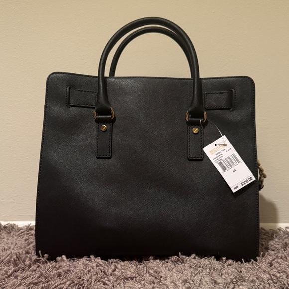 NWT | Michael Kors | Black | Hamilton | Tote Bag - Picture 4 of 6